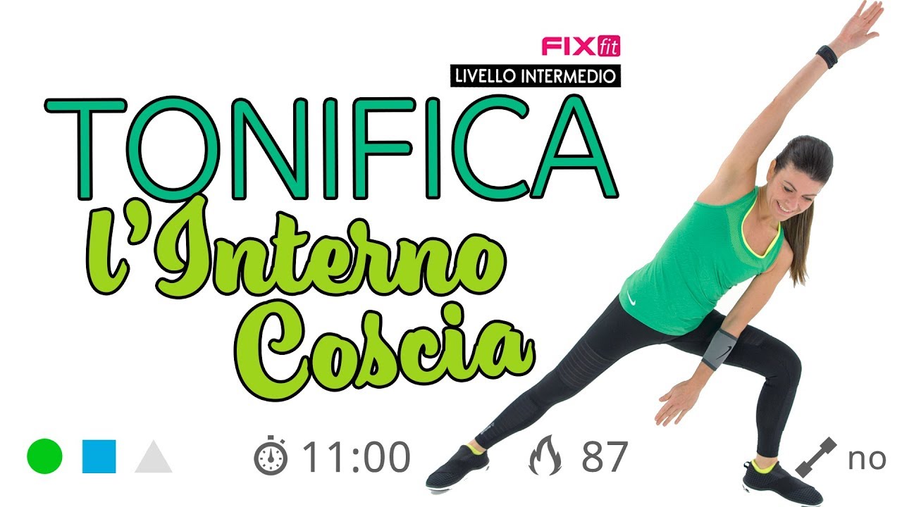 esercizi per rimodellare linterno coscia