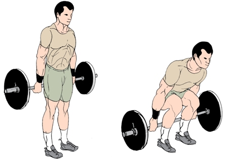 - Hack squat senza macchina