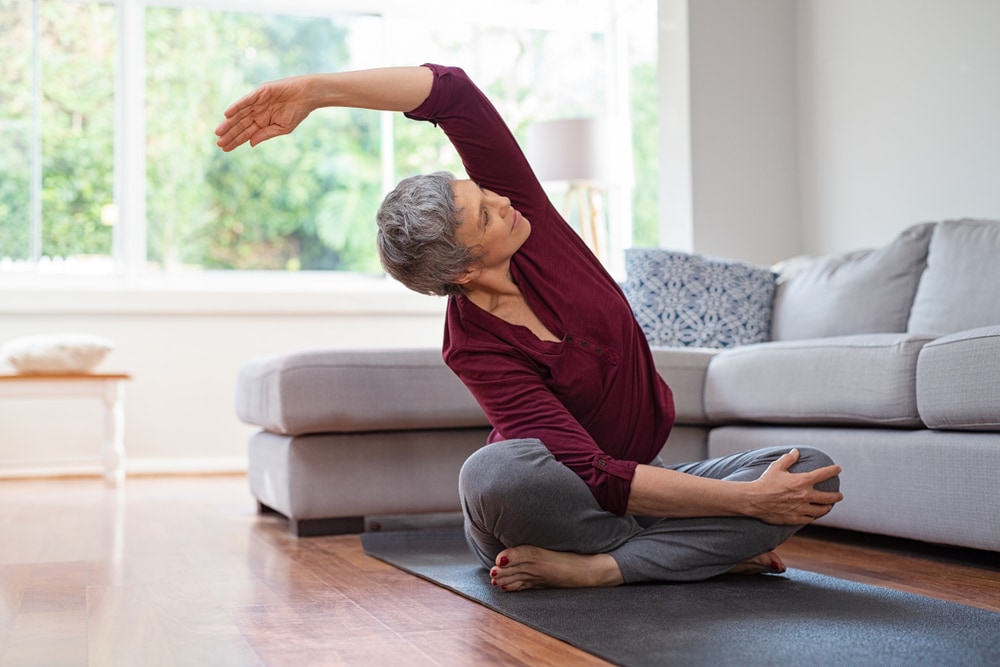 Allenamento, routine giornaliera esercizi stretching