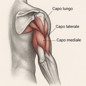 tricipite anatomia
