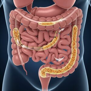 immagine reale dei problemi intestinali nella dieta proteica