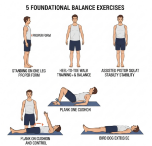 Esercizi pratici per migliorare l’equilibrio
